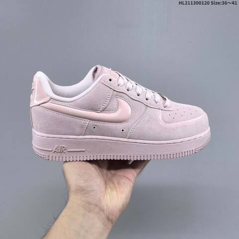 Nike Air Force 1 Low Burgundy Light Gray EU 36-45 Sneaker - Unisex (BS-61883)