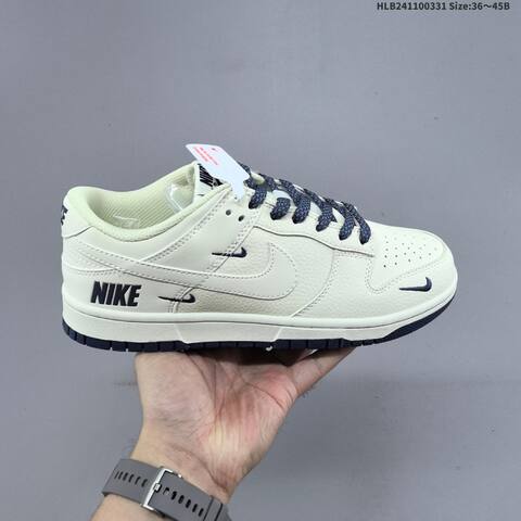 Nike SB Dunk Low Off White Dark Olive EU 36-45 Skate Shoe - Unisex (BS-61010)