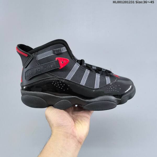 Jordan Air Jordan 6 Rings black/grey/red EU 36-45 basketball