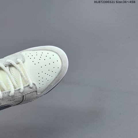 Nike Dunk SB Low Stussy Cream Light Grey Dark Grey White EU 36-45 Skate Shoe - Unisex (BS-61222)