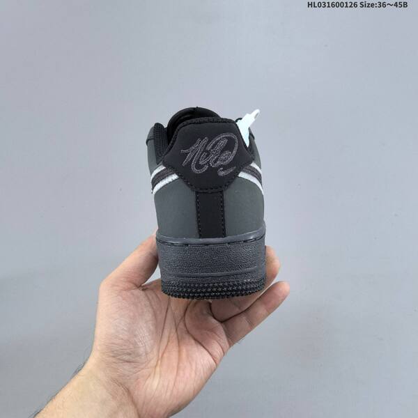 Nike Air Force 1 07 Low black dark grey EU 36-45 sneaker
