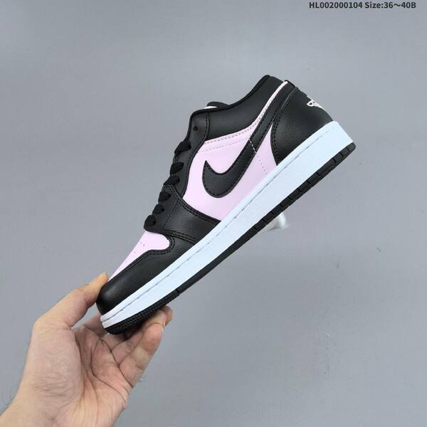 Jordan Air Jordan 1 Low black/pink/white 36~40B casual