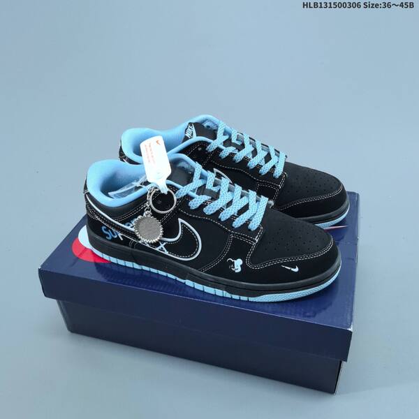 Nike SB Dunk Low black red white maroon EU 36-45 skate shoe