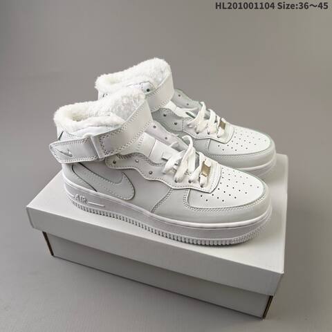 Nike Air Force 1 07 White Light Green EU 36-45 Sneaker - Unisex (BS-63901)