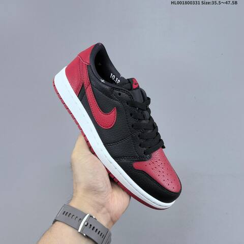 Air Jordan 1 Low OG Banned X AIR JORDAN 1 Aj1 Lifestyle BS-66392