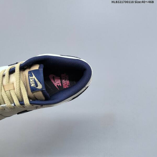 Nike Stranger Things x Nike Dunk Low SB off white navy beige EU 40-46 skate shoe