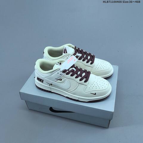 Nike Dunk Low Off White Dark Green EU 36-46 Skate Shoe - Unisex (BS-60895)