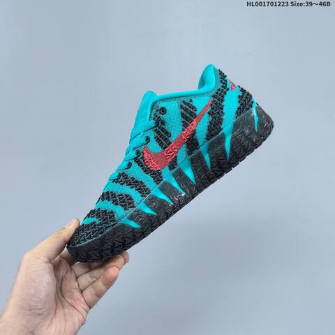 Nike Ja 3 Year Of The Horse Teal Black Red Gold Brown EU 39-46 Basketball Shoe - Unisex (BS-62497)