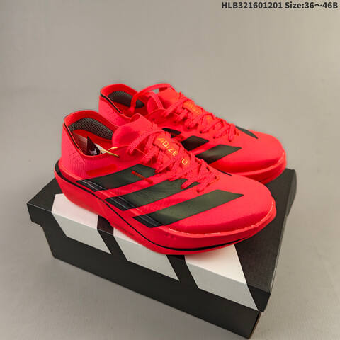 Adidas Adizero Adios 5 M Bright Red Black Gold EU 36-46 Running Shoe - Unisex (BS-65380)