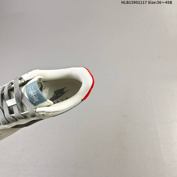 Nike Air Force 1 07 Low Stussy off white grey blue red EU 36-45 sneaker
