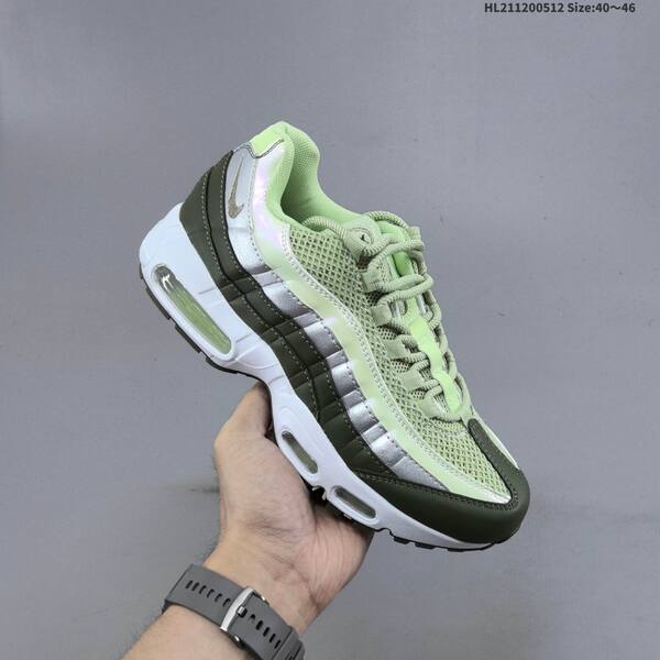 Nike Air Max 95 light green dark green silver white black EU 40-46 running shoe