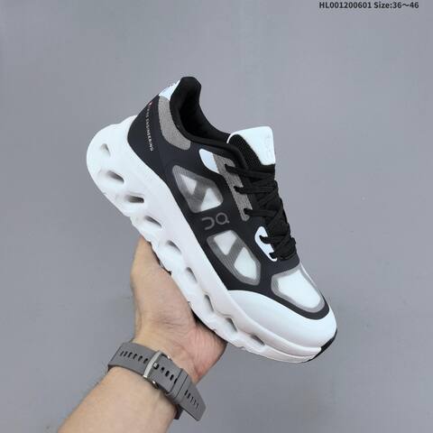 On Cloudtilt Black White Grey EU 36-46 Running Shoe Running Sneakers - Unisex (BS-69505)
