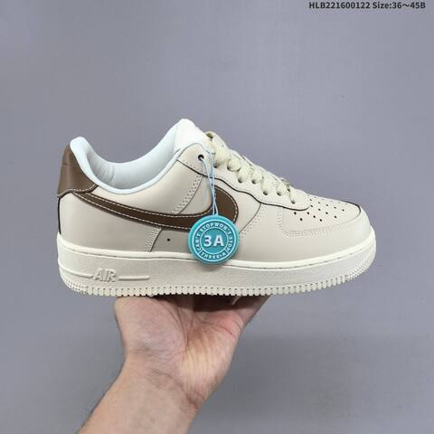 Nike Air Force 1 Low White Dark Grey EU 36-45 Sneaker - Unisex (BS-61825)