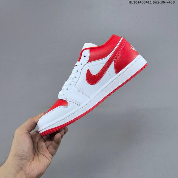 Jordan Air Jordan 1 Low White/Red EU 36-46 basketball