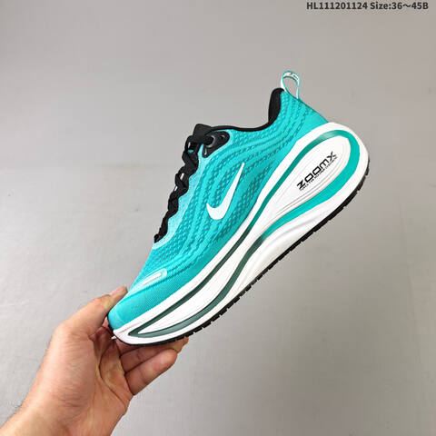 Nike VOMERO PLUS ReactX Air Zoom Teal Black White EU 36-45 Running Shoe - Unisex (BS-63129)