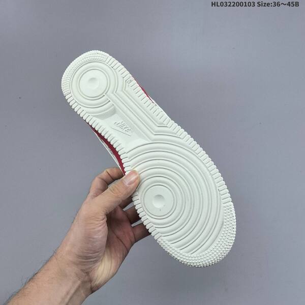Nike Air Force 1 Low 07 off white red black navy EU 36-45 sneaker