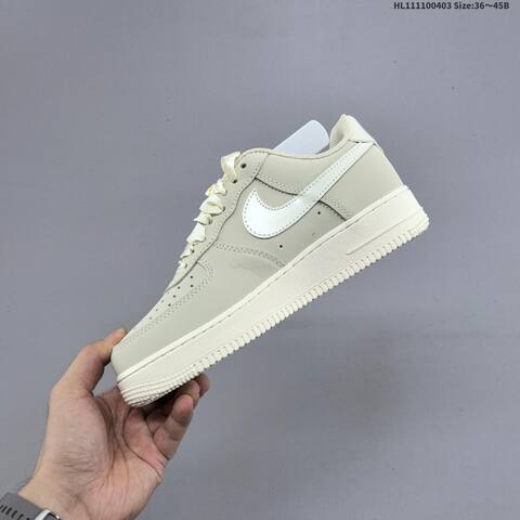Nike Air Force 1 07 Light Beige Light Pink White EU 36 45 Sneaker EU 36-45 - Unisex (BS-60953)