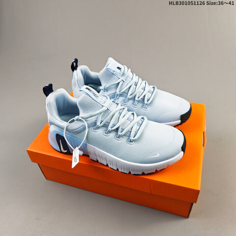 Nike Free Metcon 6 FJ7127-010 Light Blue Navy Blue White EU 36-41 Training Shoe - Unisex (BS-63045)