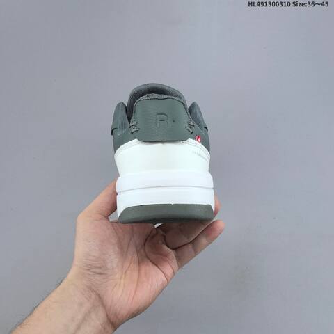 On Running THE ROGER Clubhouse White Dark Gray EU 36-45 Sneaker Casual Sneakers - Unisex (BS-69685)