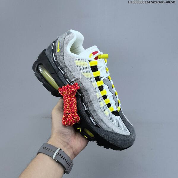 Nike Undefeated x Air Max 95 SP grey black white yellow red EU 40-48 5 sneaker