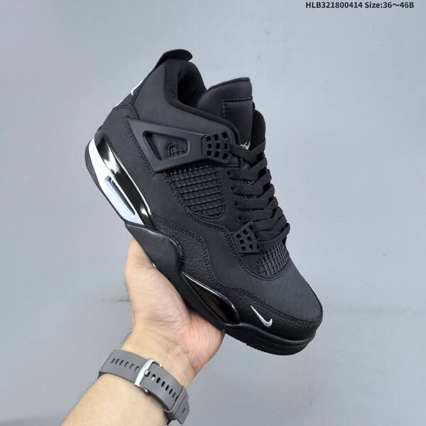 Jordan Air Jordan 4 Retro light grey/white and black/white EU 36-46 basketball