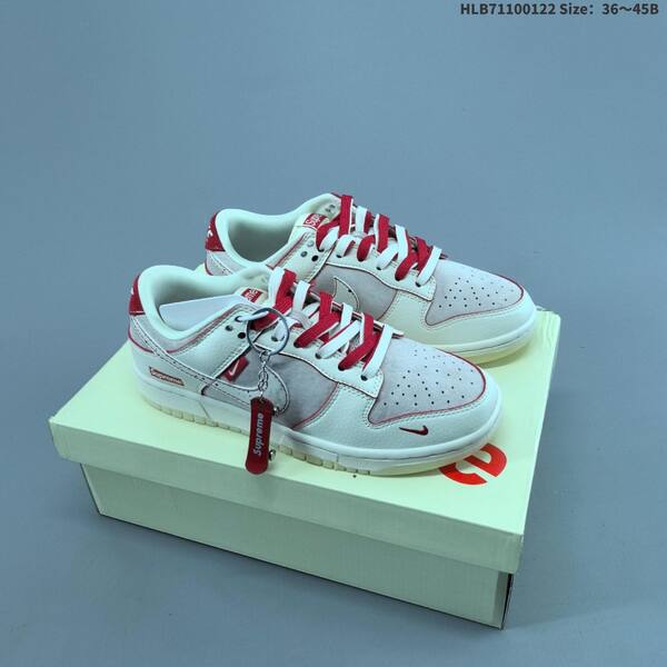 Nike Dunk SB Low white navy grey red EU 36-45 skate shoe