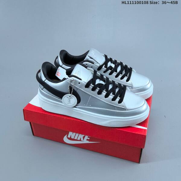 Nike Blazer Phantom Low white red brown EU 36-45 skate shoe
