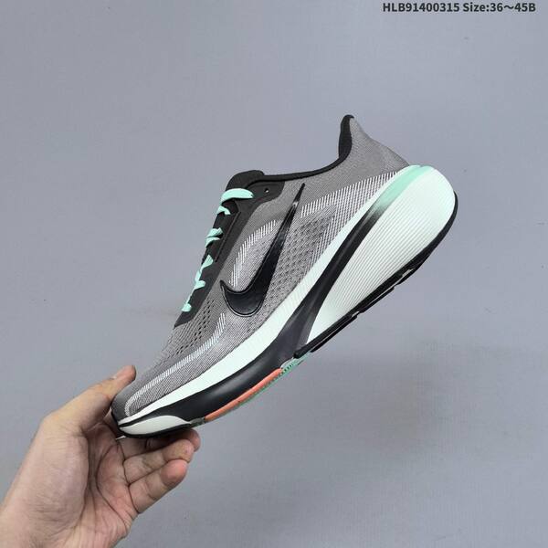 Nike Air Zoom Pegasus 42 grey black mint white EU 36-45 running shoe