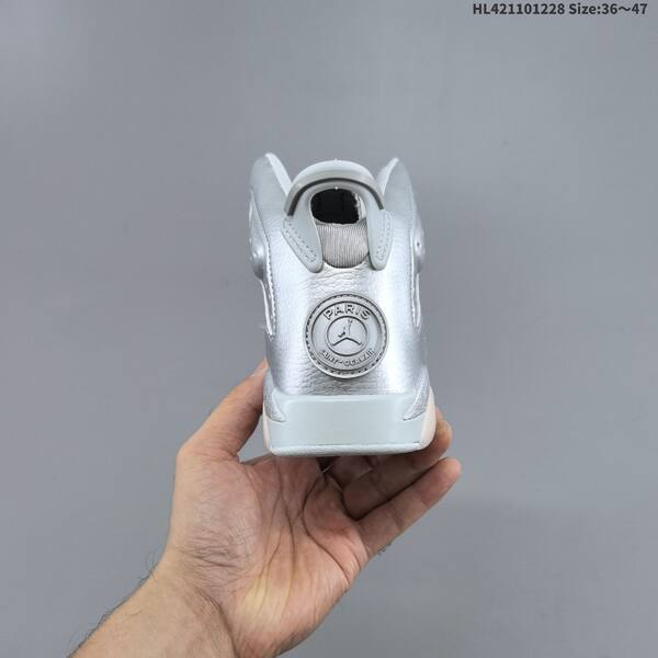 Jordan Air Jordan 6 Retro Georgetown / silver / white EU 36~47 basketball