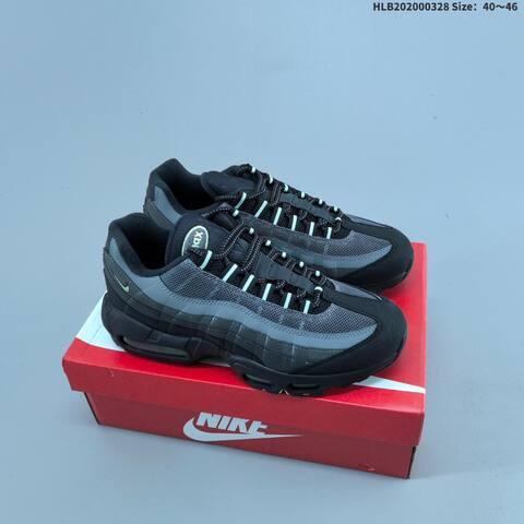 Nike Air Max 95 Black Blue EU 40-46 Running Shoe - Men's (BS-61084)