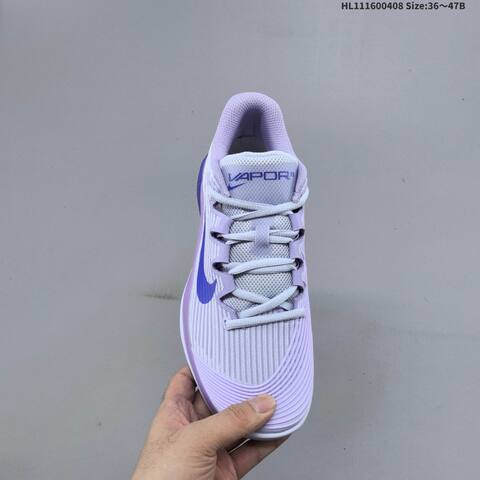 Nike Zoom Vapor 12 HC White Light Purple Dark Purple EU 36-47 Tennis Shoe - Unisex (BS-60899)