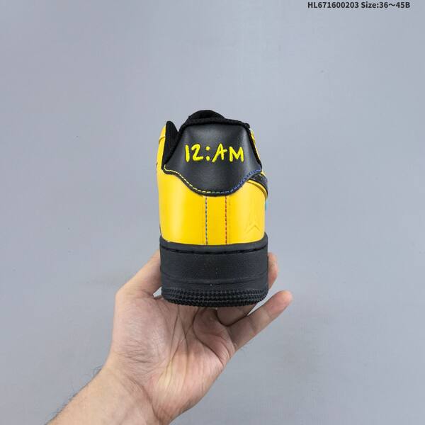 Nike Air Force 1 07 Low yellow black EU 36-45 sneaker