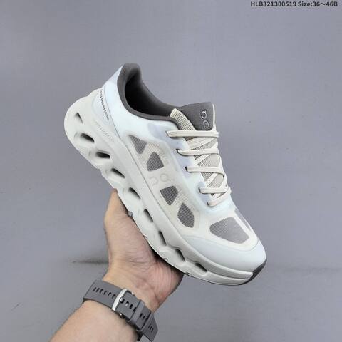 On Running Cloudtilt Remix Ivory Light Grey Dark Grey EU 36-46 Running Shoe Running Sneakers - Unisex BS-69543
