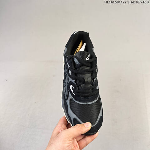 ASICS GEL NYC Black Grey Cream EU 36 45 Running Shoe EU 36-45 Running Sneakers - Unisex (BS-69220)