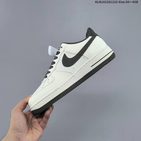 Nike Air Force 1 07 SM6668-128 Off White Dark Grey Black EU 36-45 Sneaker - Unisex (BS-62465)