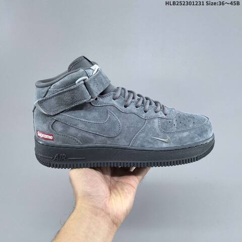 Nike Air Force 1 Mid 07 Dark Grey Black EU 36-45 Sneaker - Unisex (BS-62290)