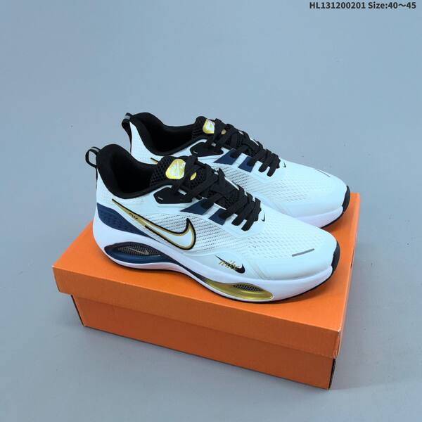 Nike Zoom WINFLO dark green gold white black EU 40-45 running shoe