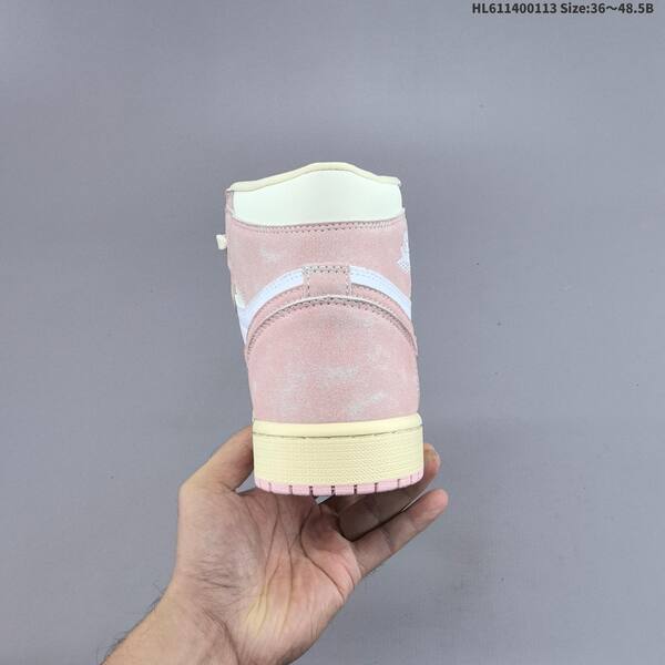 Nike Air Jordan 1 Retro High OG white/pink/beige 36~48.5 casual