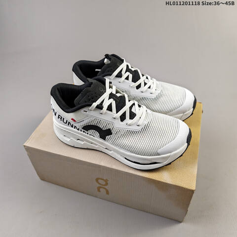 On Cloudultra 3 Black White EU 36-45 Trail Shoe Trail Running Sneakers - Unisex (BS-69807)