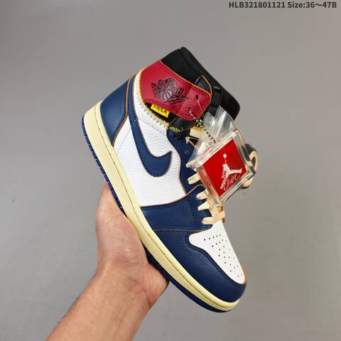 Jordan Air Jordan 1 Retro High OG Sail Navy Red Black