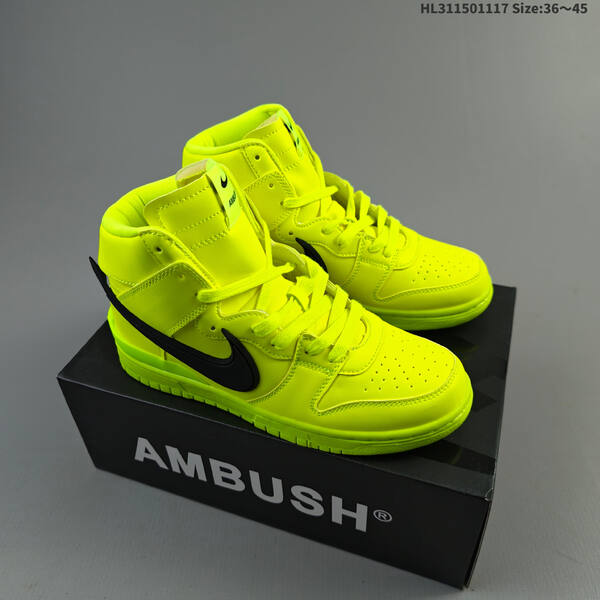 AMBUSH x Nike SB Dunk High Dunk Hi lifestyle