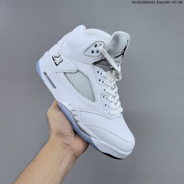 Jordan Air Jordan 5 Retro white/metallic white EU 40-47.5 basketball