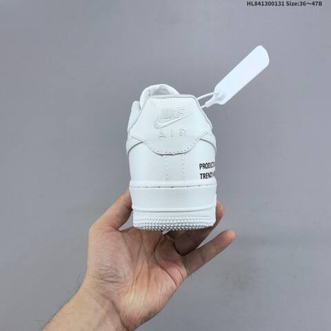 Nike Air Force 1 Low All White EU 36-47 Sneaker - Unisex (BS-61625)