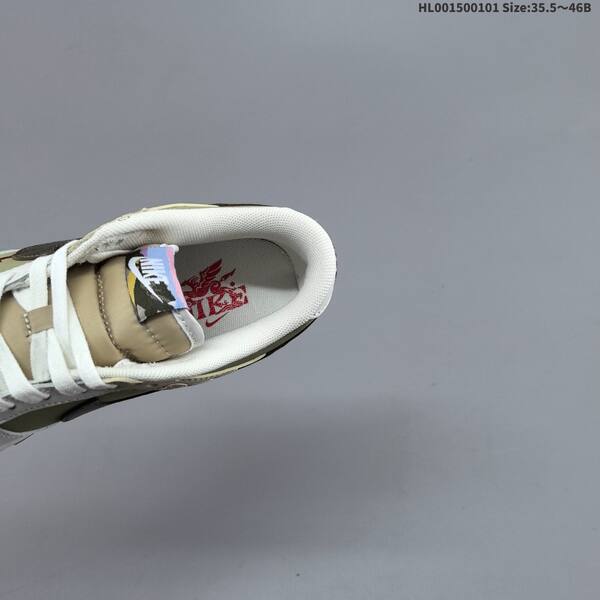 Nike SB Dunk Low Pegasus Pack white beige olive dark brown EU 35 5-46 skate shoe