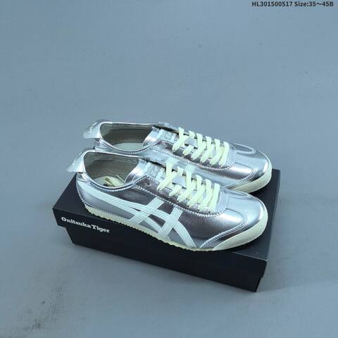 Onitsuka Tiger Mexico 66 Cream Beige Grey EU 35-45 Sneaker Casual Sneakers - Unisex (BS-68832)
