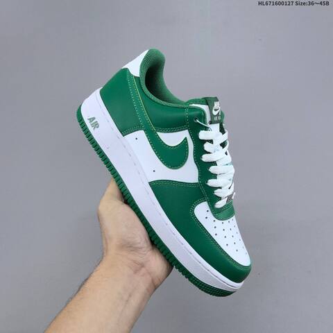 Nike Air Force 1 07 FJ4146-122 White Green Neon Green EU 36-45 Sneaker - Unisex (BS-61717)