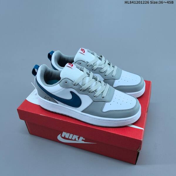 Nike Court Borough Low 2 pale yellow light blue purple white EU 36-45 skate shoe