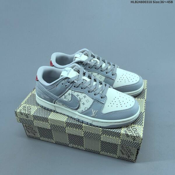Nike SB Dunk Low white black blue EU 36-45 skate shoe