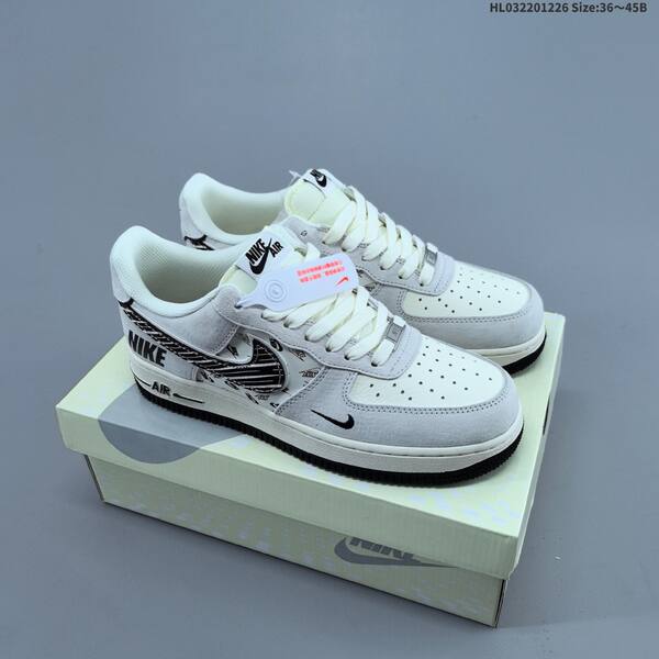 Nike Air Force 1 07 brown black white EU 36-45 sneaker