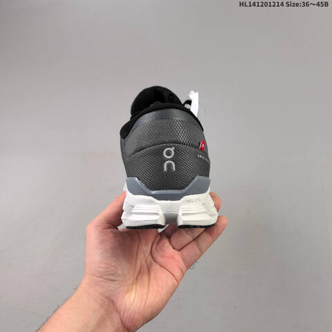 On Running Cloud X 4 Dark Grey Black White EU 36-45 Running Shoe Running Sneakers - Unisex (BS-69743)